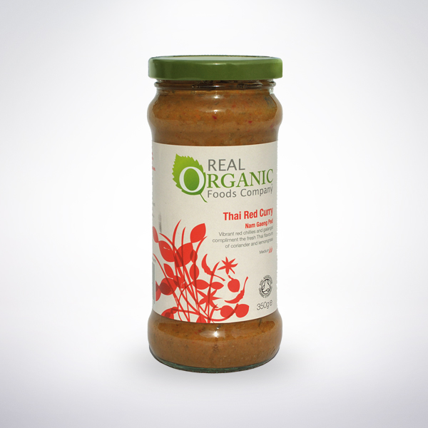 Real Organic Thai Red Curry Sauce
